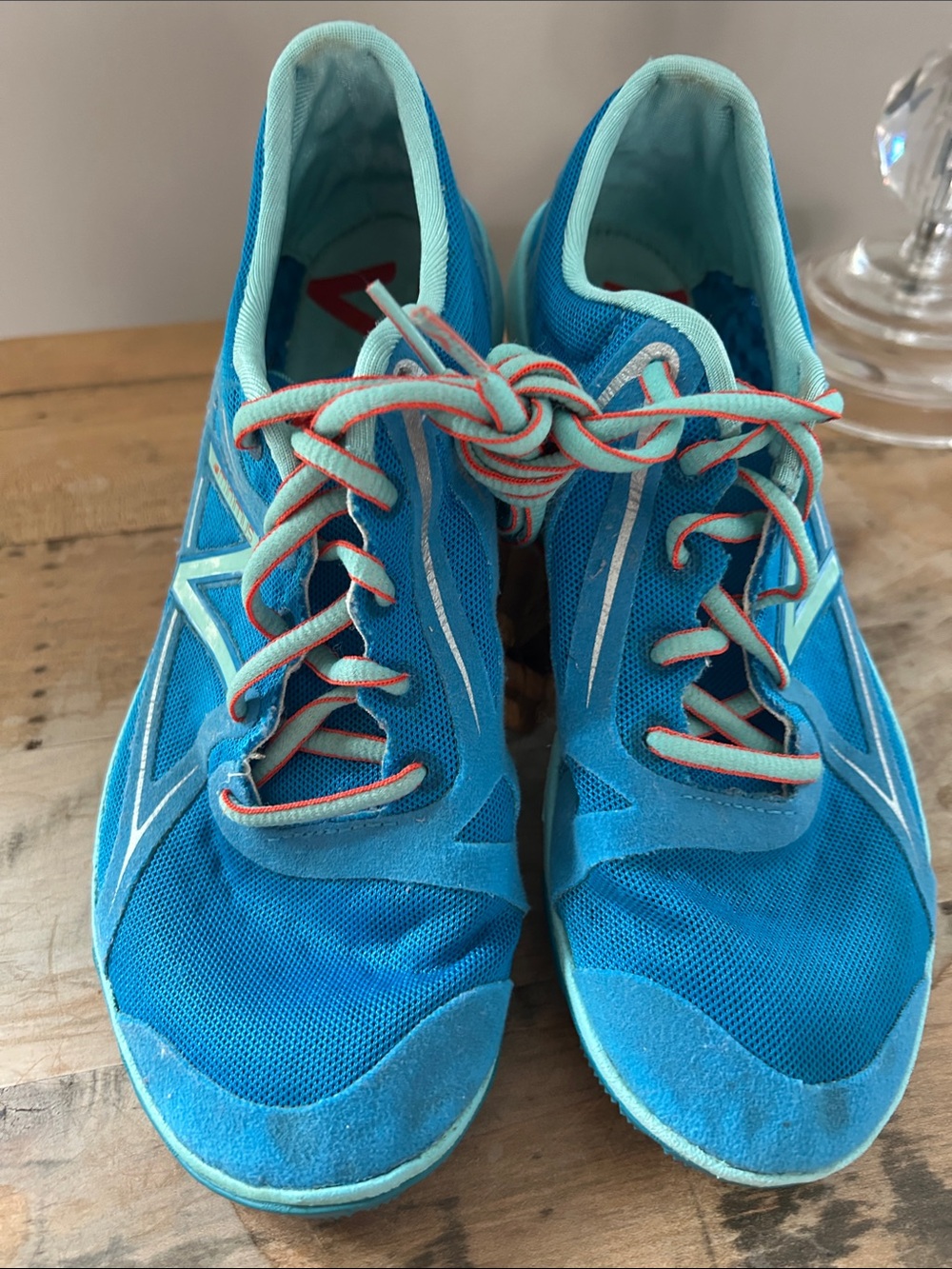 New Balance Women’s Teal and Aqua Lightweight Running Sneakers